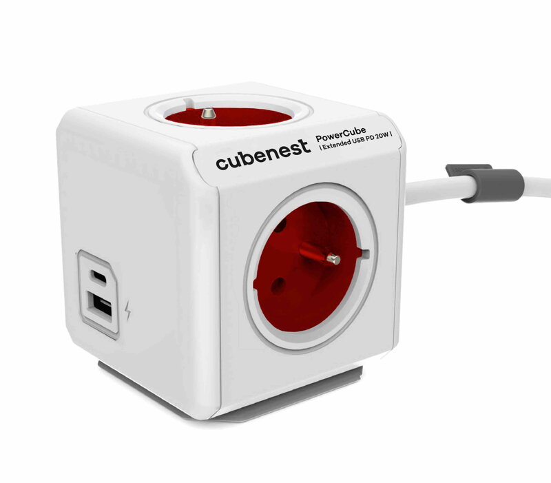 Cubenest PowerCube Extended USB A+C PD 20 W